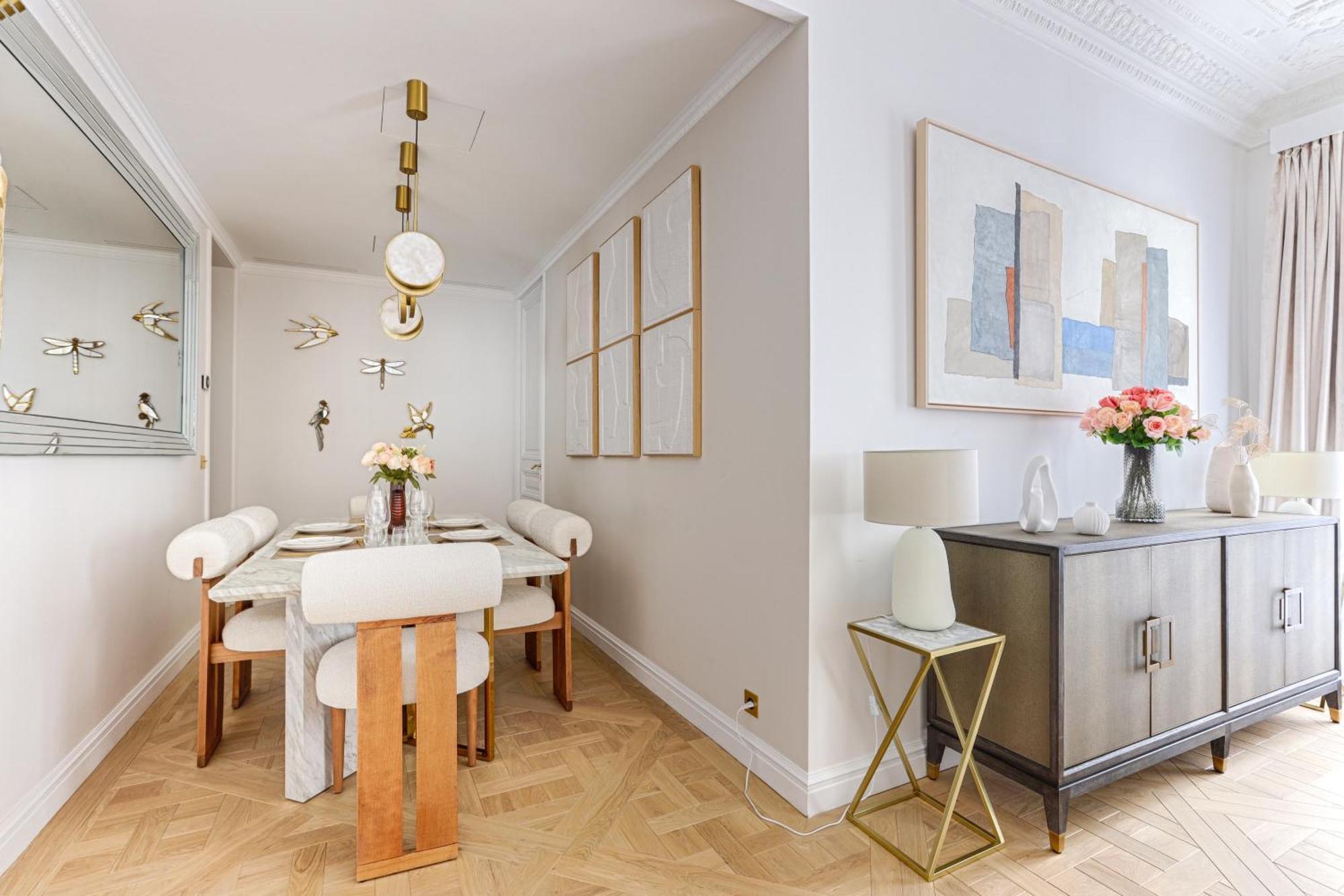 Elegant Luxury Apartment For 6 On Champs-Elysees Paris Dış mekan fotoğraf