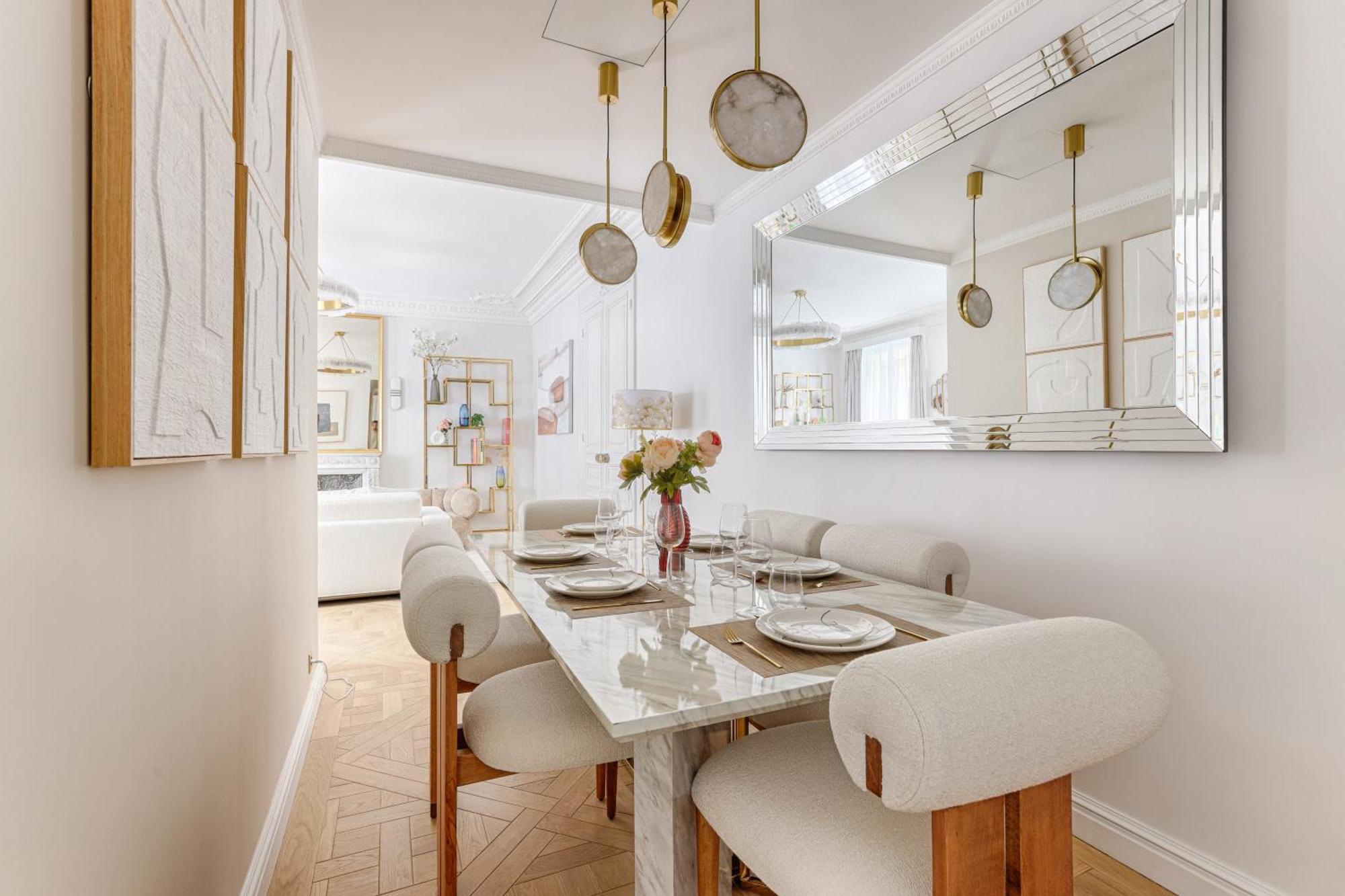 Elegant Luxury Apartment For 6 On Champs-Elysees Paris Dış mekan fotoğraf